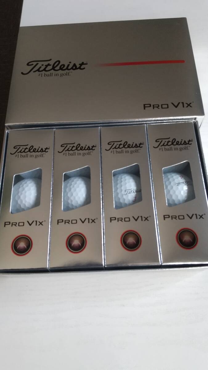 タイトリスト 最新 '25 PRO-V1X ホワイト 2ダース 正規日本仕様 新品未使用拍卖