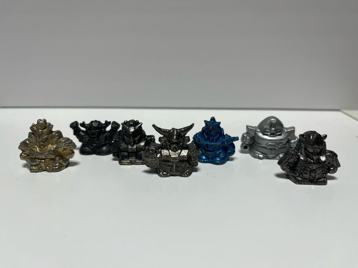 ガンダム ガン消し 鉄製フィギュア 7個セット  当時物 レア 希少拍卖