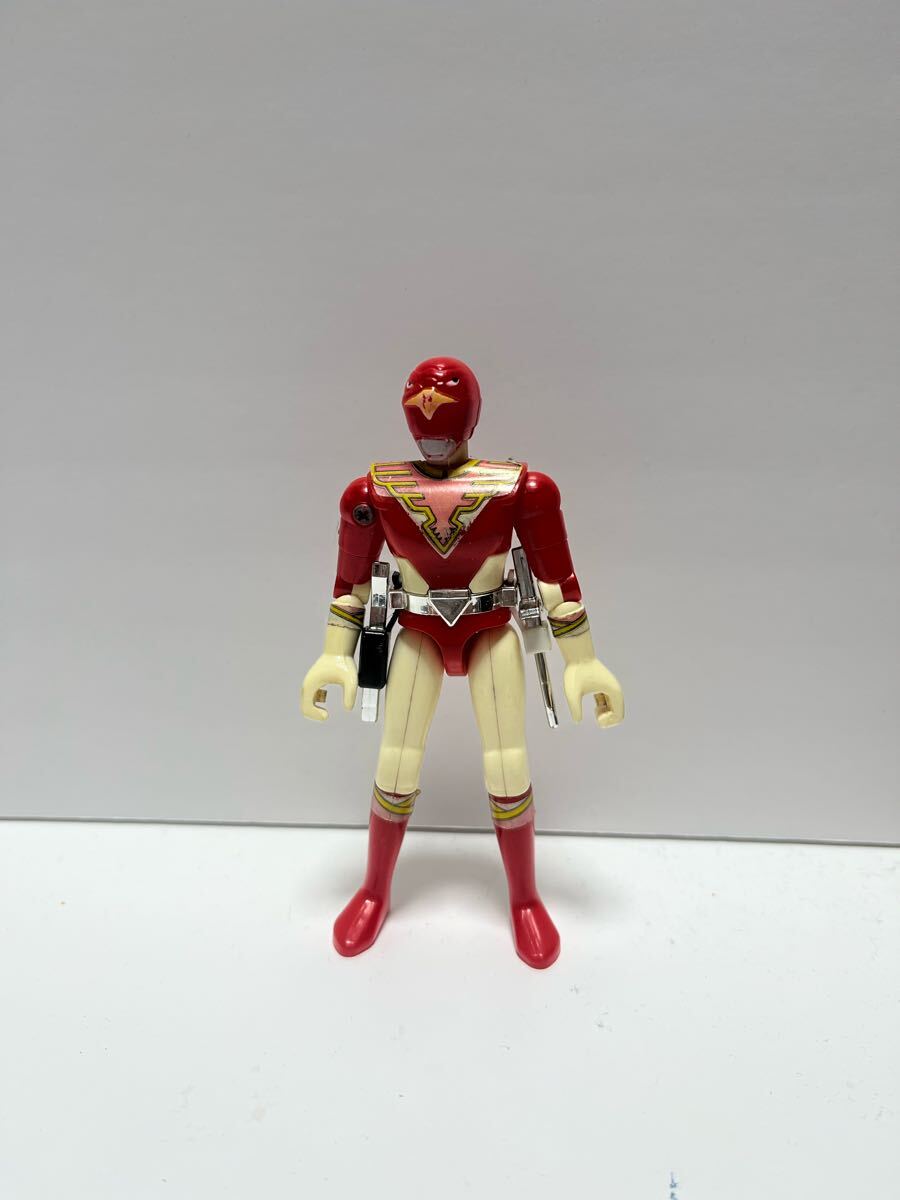 鳥人戦隊ジェットマン  フィギュア 当時物 BANDAI 超希少 武器あり拍卖