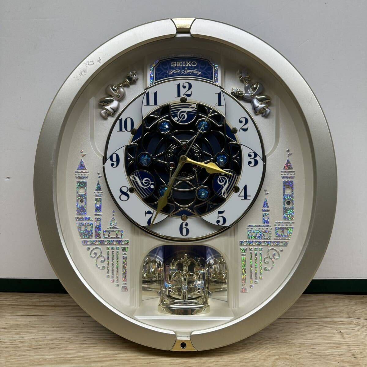 SEIKO セイコー からくり時計 時計 掛け時計 RE579S現状品【管3418X】拍卖