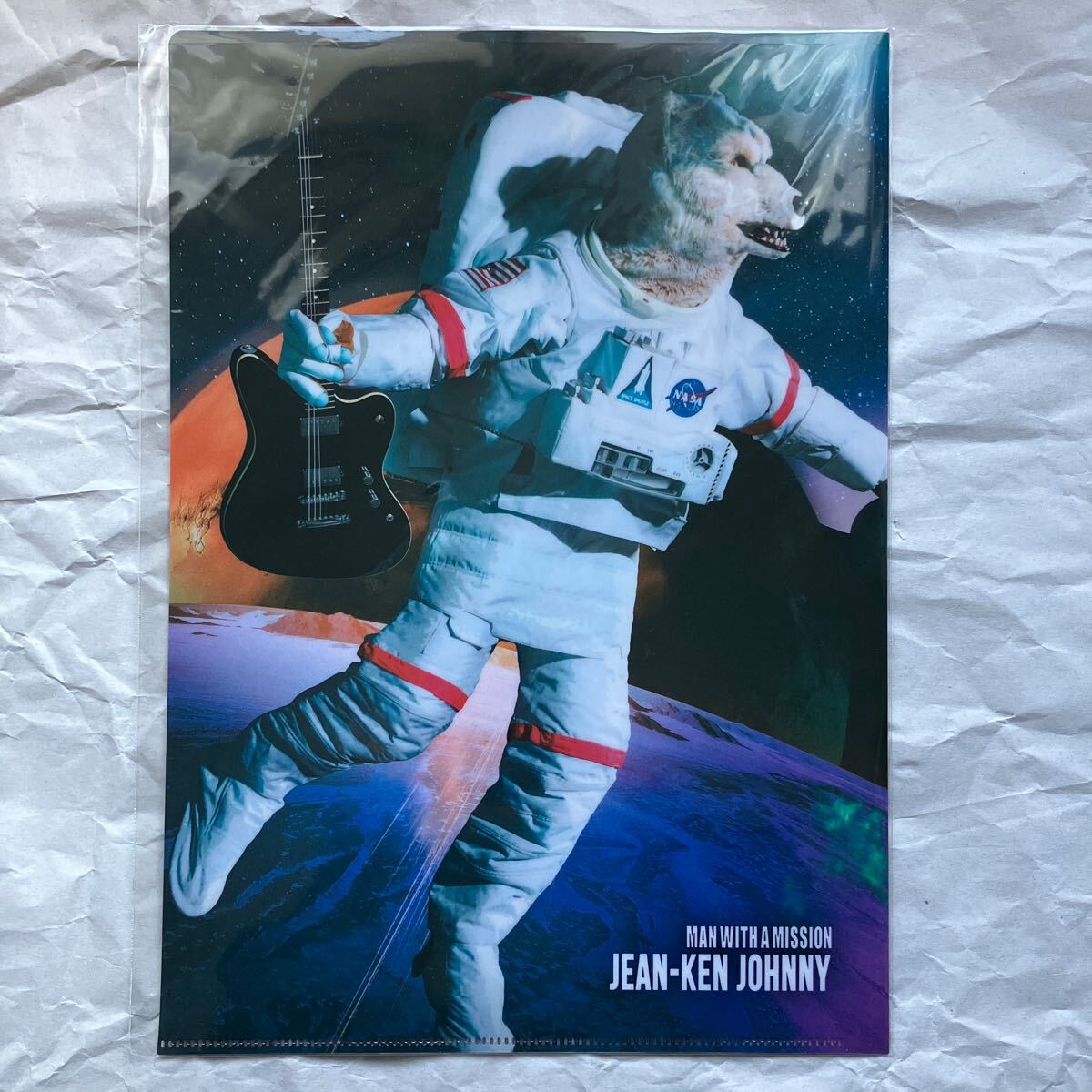 MAN WITH A MISSION World Tour 2023 WOLVES ON PARADE GAWGAWくじ クリアファイル ジャンケンジョニー拍卖