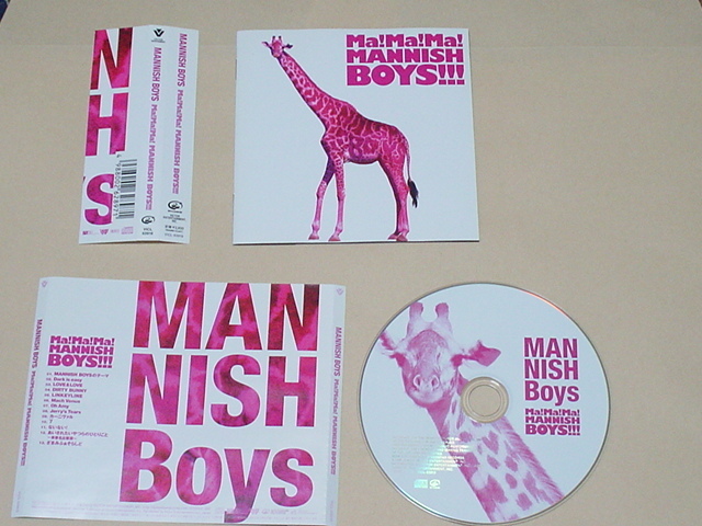 MANNISH BOYS / Ma! Ma! Ma! MANNISH BOYS!!!(美品,2012年,斉藤和義,中村達也,LOSALIOS,BLANKEY JET CITY,VICL-63919,ビクター)拍卖