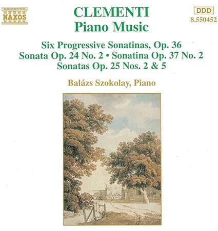 Piano Music Muzio Clementi (作曲), Balzs Szokolay (Piano)  輸入盤CD拍卖