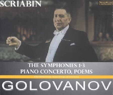 Scriabin: Symphonies1-3/Piano Concerto/Poems Alexander Scriabin (作曲), Nikolai Golovanov (指揮)  輸入盤CD拍卖