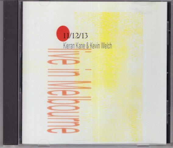 KIERAN KANE & KEVIN WELCH 11/12/13拍卖