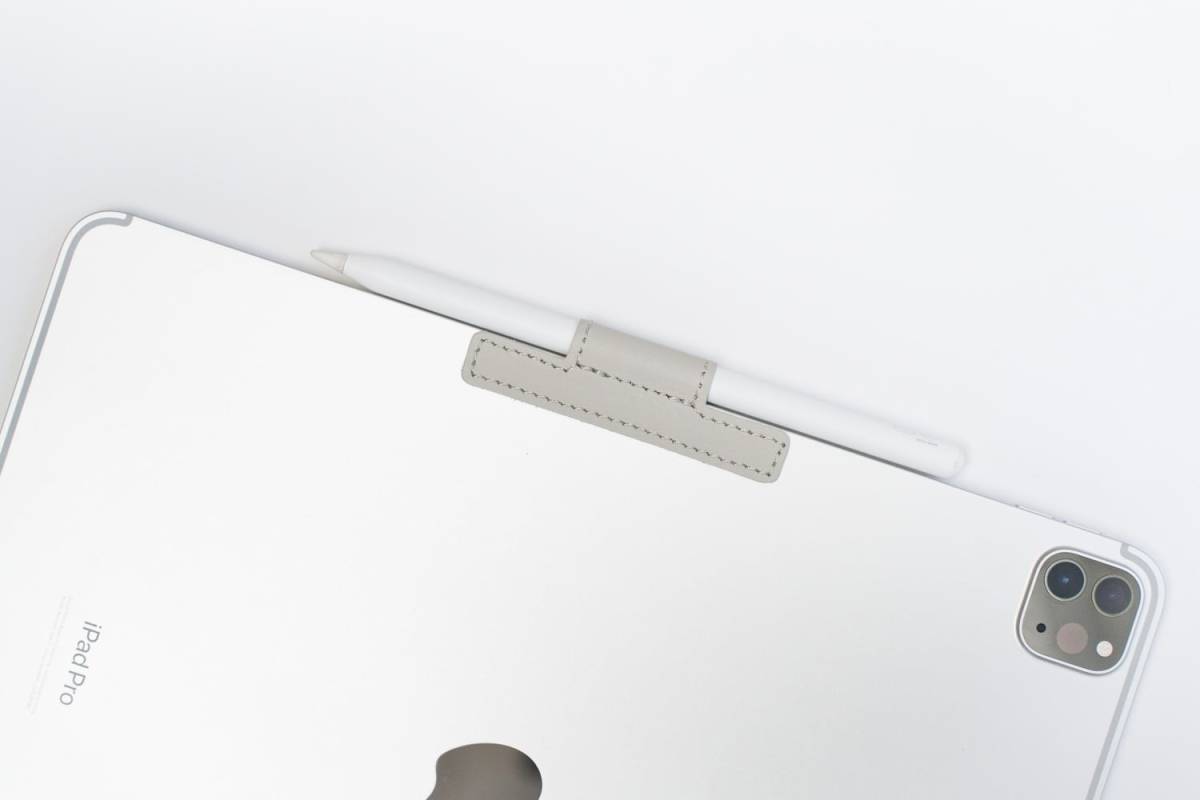 ♪♪ drip Leather Apple Pencil Holder グレー 新品 2P拍卖