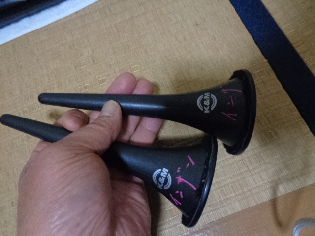 ドイツ製 楽器-管楽器・尺八等/立て具・固定用具/MADE IN GERMANY-K&M/2個まとめて/拍卖