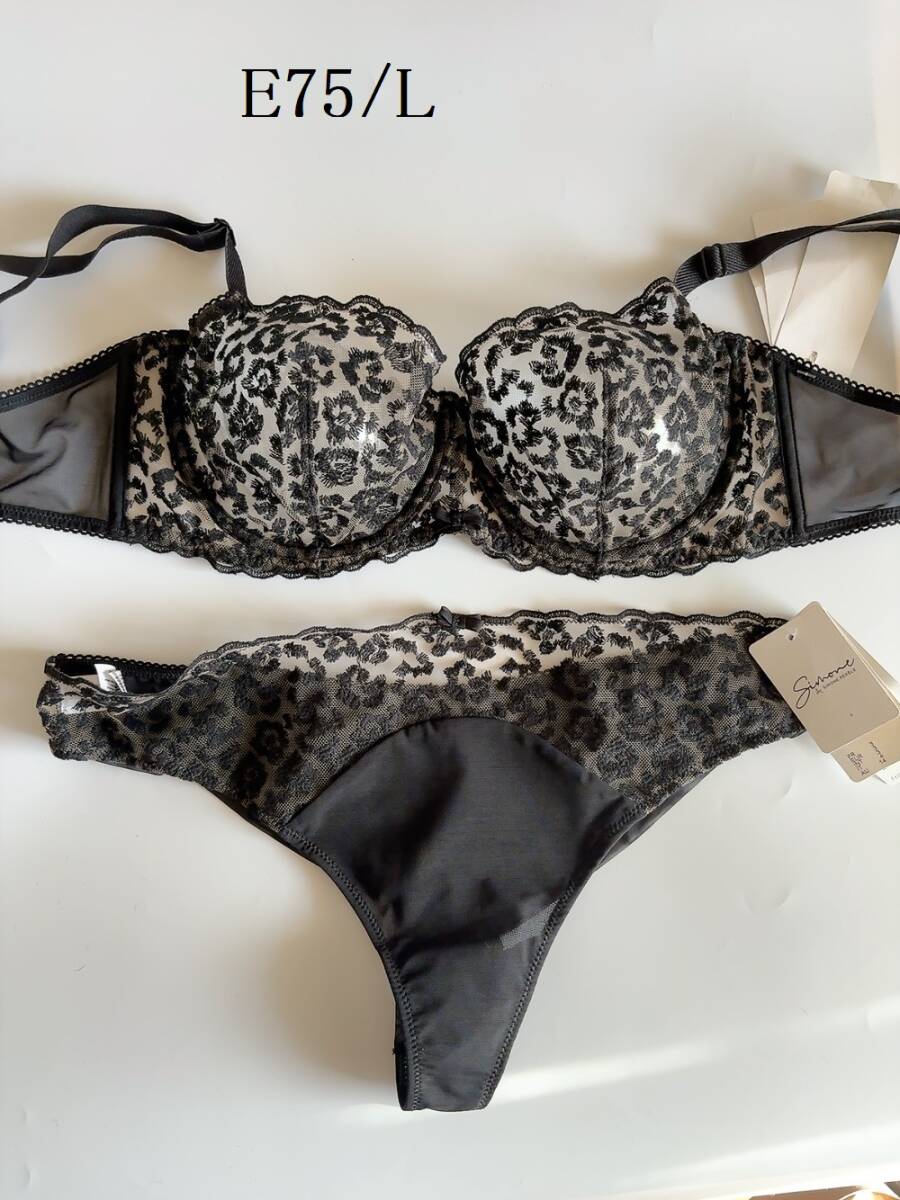 E75+L☆Simone Perele シモーヌ ペレール Felicie 高級海外ランジェリーセット 拍卖