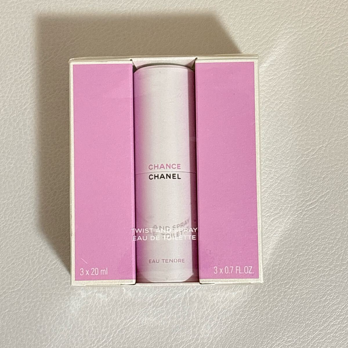 【新品未開封】CHANEL チャンス オー タンドゥル トラベル&スプレイ〈オードゥ トワレット〉20mL×3本 拍卖