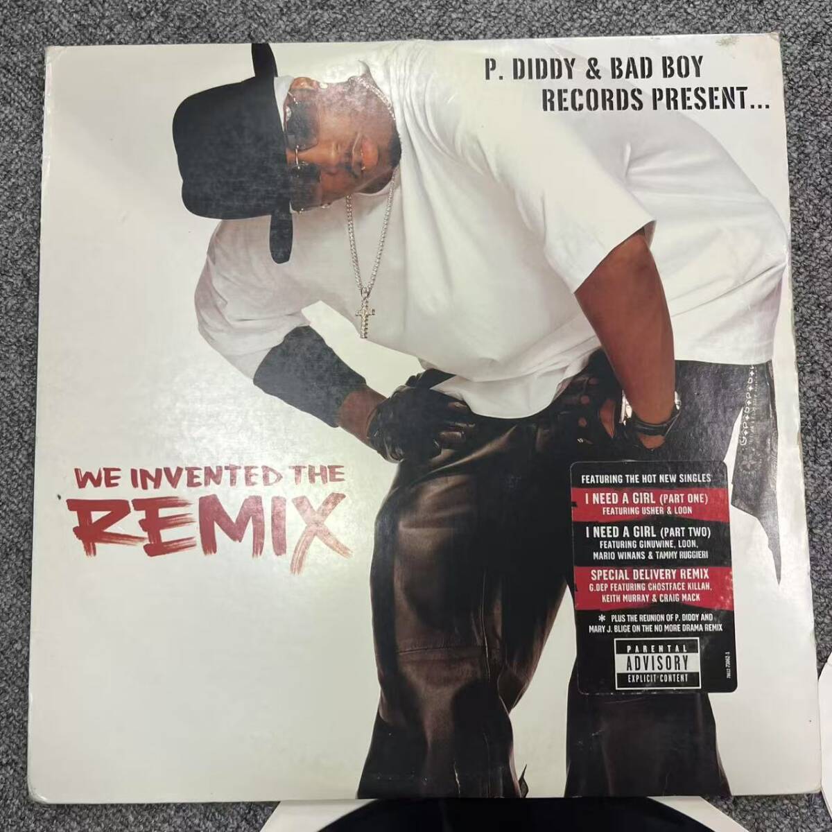 同梱5枚以上送料無料 <2枚組/US盤>P. Diddy & Bad Boy Records Present...We Invented The Remix B0212-002拍卖