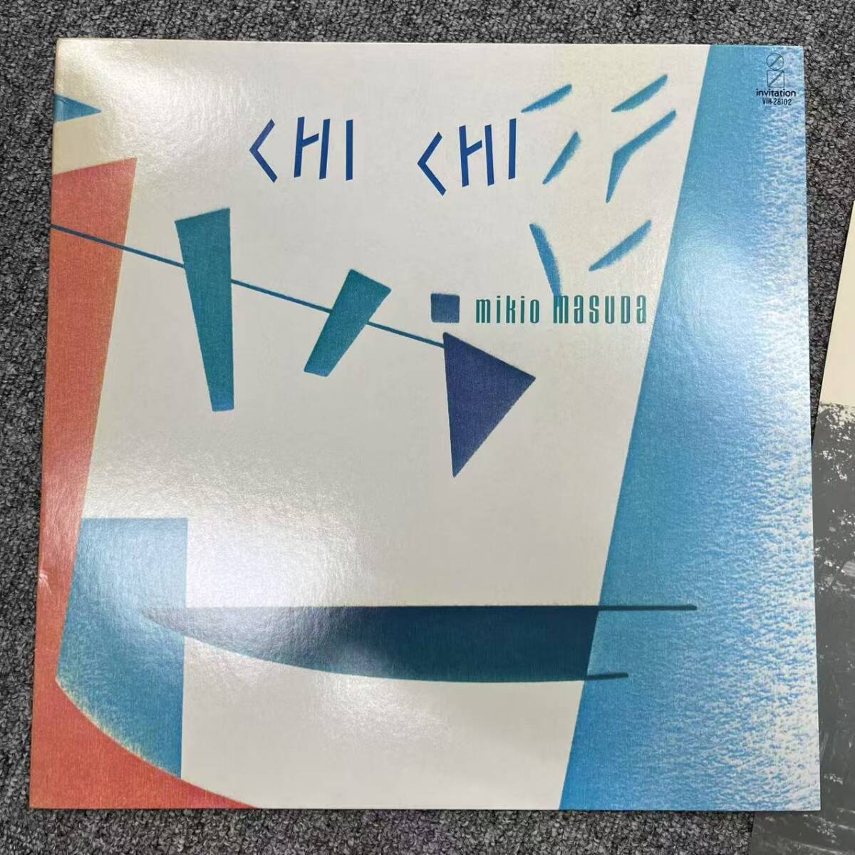 同梱5枚以上送料無料 益田幹夫「Chi Chi」LP(12インチ)/Invitation(VIH-28102) NB0213-033拍卖
