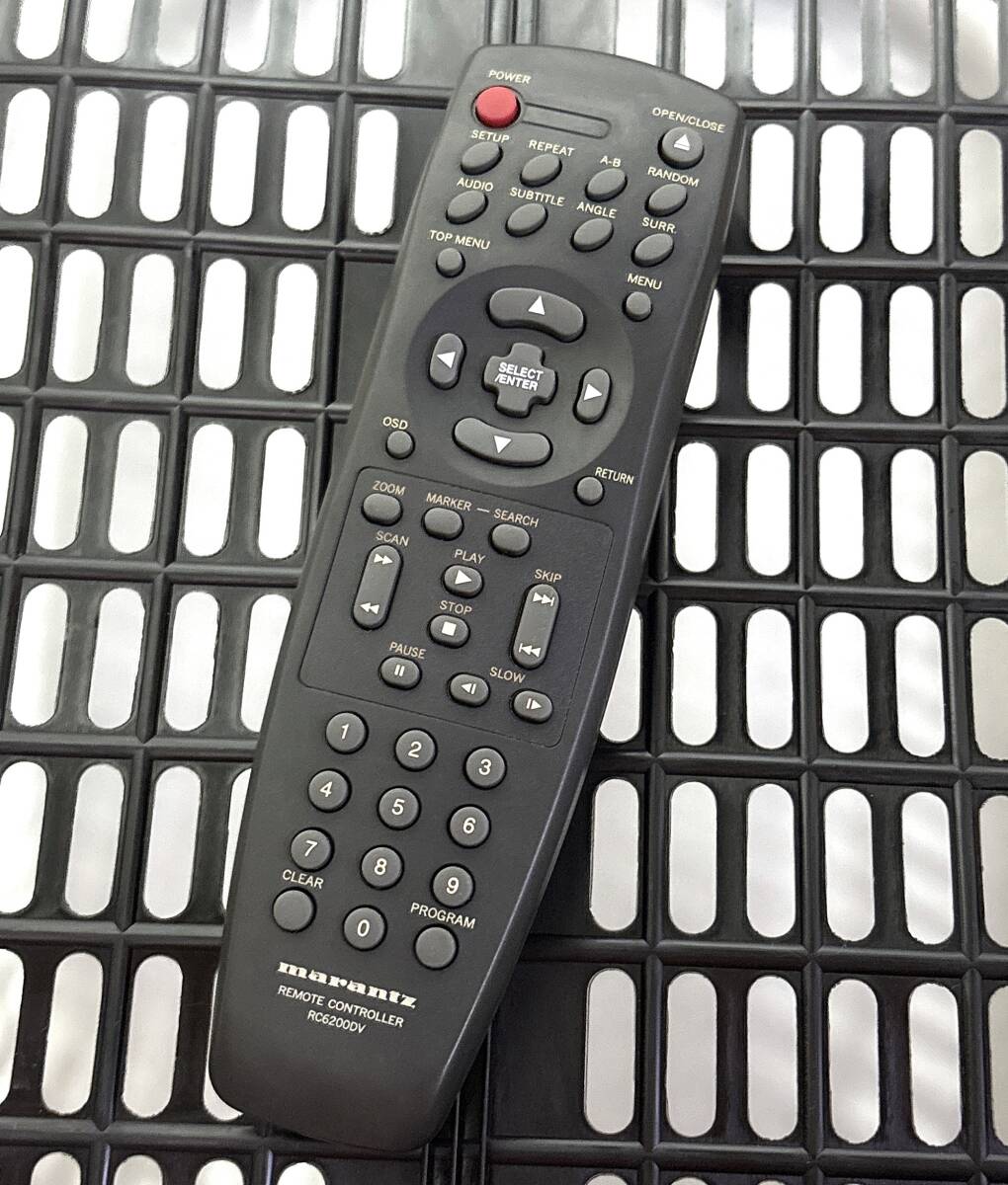 即決1,800円/入金後即発送/綺麗/保証/防水梱包/信頼/実績/Marantz/マランツ/CD/DVDプレーヤーリモコン RC6200DV 美品 送料無料拍卖