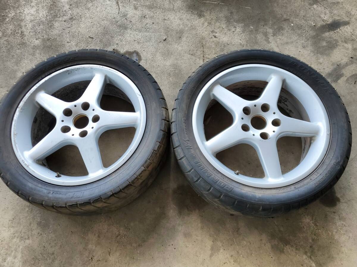 KOSEI JAPAN 光星 アルミホイール 17×7JJ+48 114.3 タイヤは古いものです 千葉県拍卖