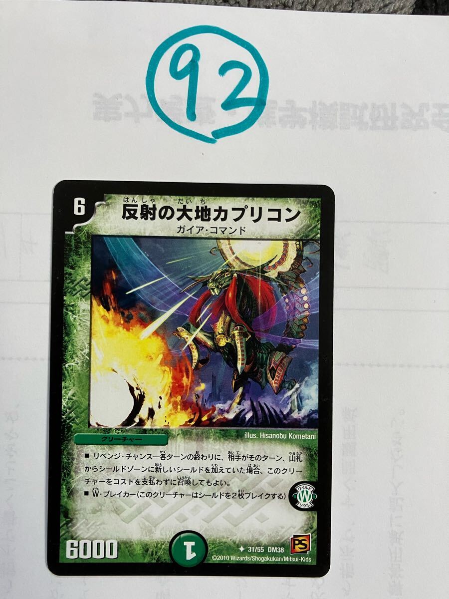 反射の大地カプリコン DM38 31/55拍卖