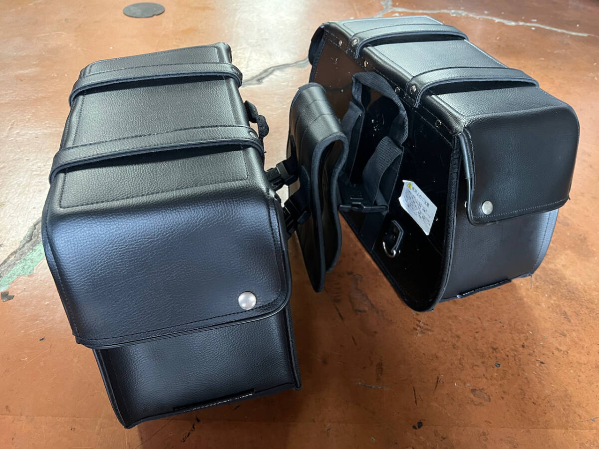 汎用サイドバック 未使用 ハーレー FLH/FXDL/ショベル/スポーツスター/883/1200 ドラッグスターなど #374拍卖