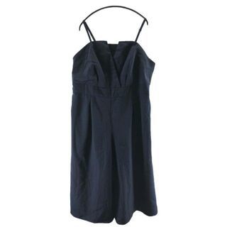 KFC0010◇ 新品 パンツドレス 4Lサイズ ネイビー拍卖