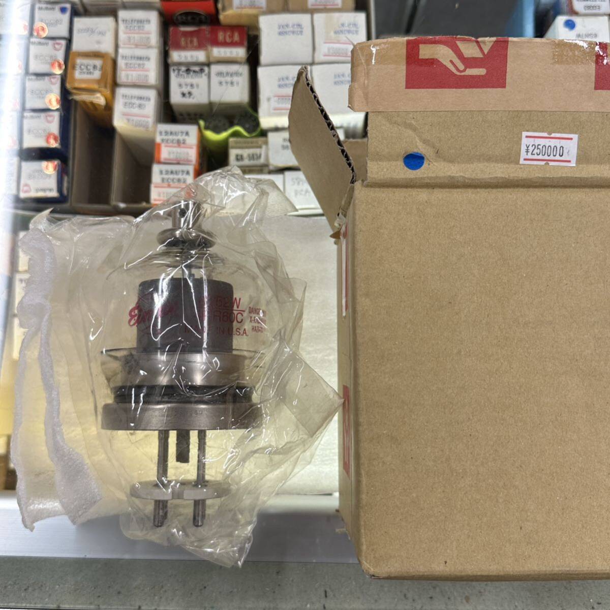 特価 セール 真空管 NOS Eimac 8252W 4PR60C テトロード 四極 出力管 パワー アンプ 無線 アイマック拍卖