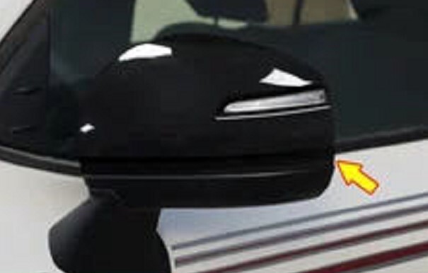 流行りのツートンカラー仕様に♪ トヨタ ドアミラー カバーランドクルーザー 300 FJA300W VJA300W GX AX VX ZX GRスポーツ拍卖