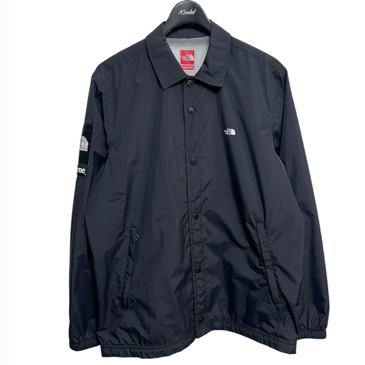 Supreme×THE NORTH FACE 15SS Packable Coaches Jacket ロゴプリントWネームコーチジャケット NP01542I 8071000148735拍卖