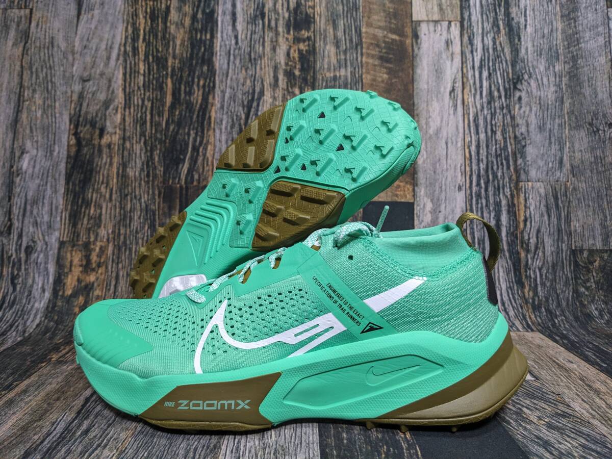 最後 28.5cm ナイキ ズームX ゼガマ トレイル 検 DH0623-302 登山/アウトドア/ランニングシューズ/トレラン/ACG スプリンググリーン US10.5拍卖