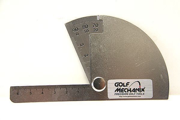 【全国送料無料】010602 Golf-Mechanix かんたん ロフトアングルゲージ 測定・計測 2拍卖