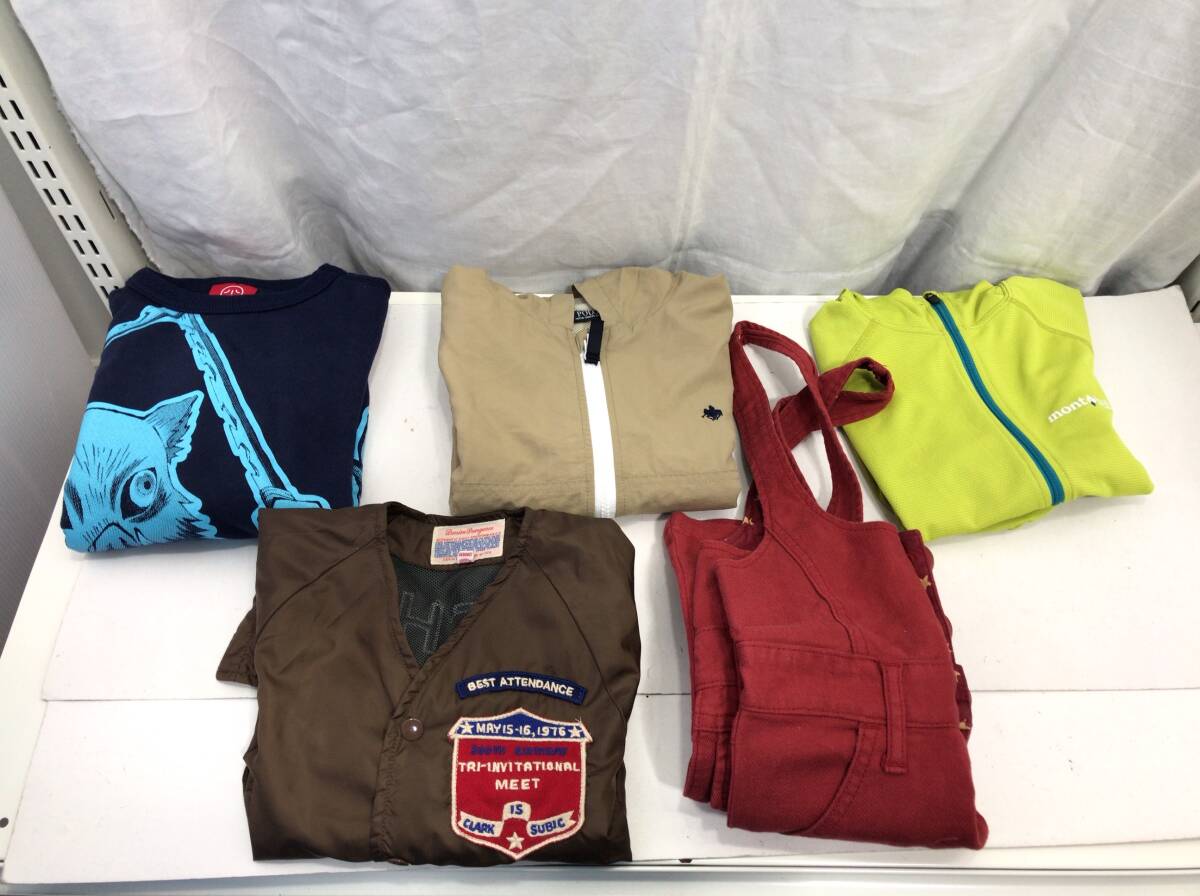 子供服 110サイズ ジャケット トレーナー まとめ売り 5点セット POLO montbell HYSTERIC 他 H9拍卖