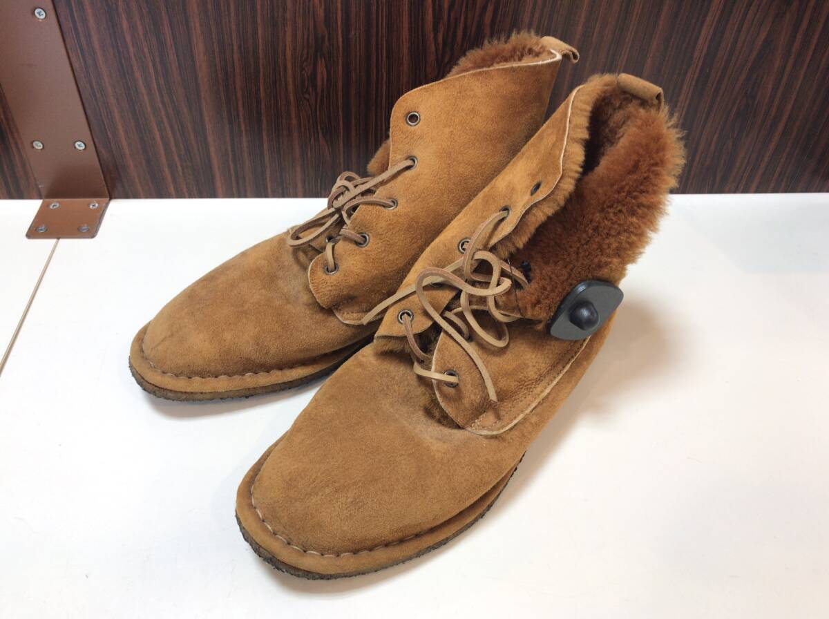 PUNTO PIGRO プントピグロ ムートンブーツ キャメル サイズ41 JS-440528拍卖