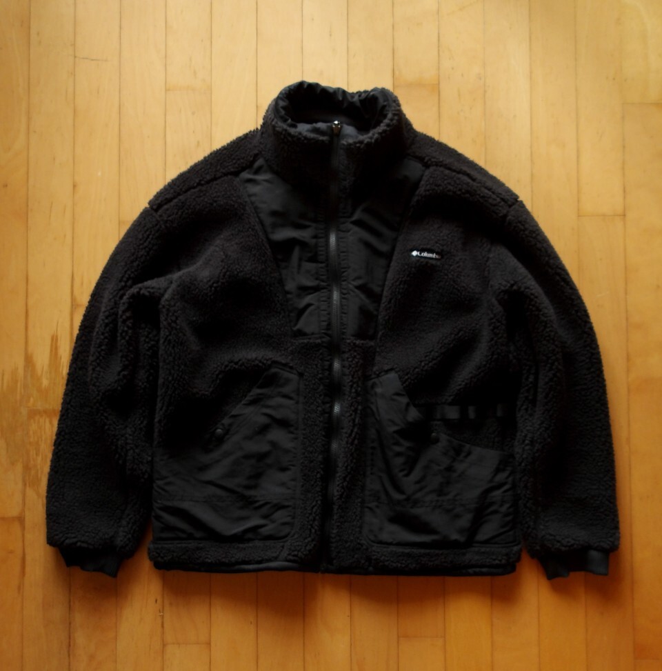 即決 COLUMBIA コロンビア OMNI-WIND フリース/ナイロン リバーシブル ジャケット拍卖