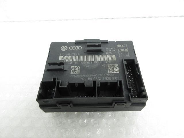 2013年 アウディ A1 8XCAX (3)右前ドアコンピューター 8X0959793H 198922 4693拍卖