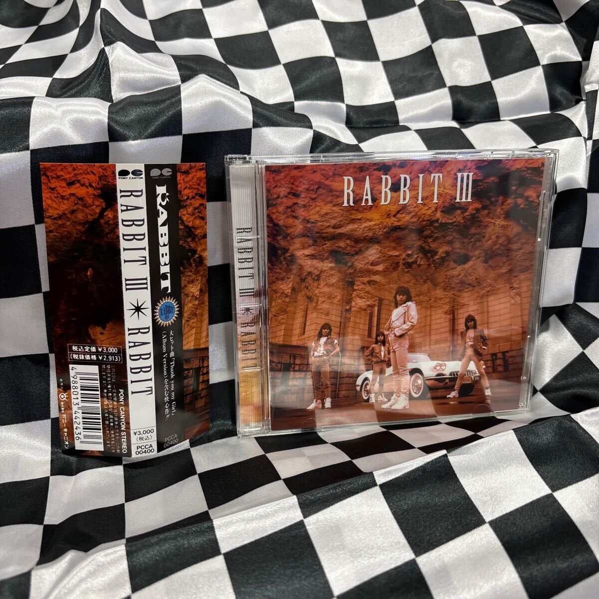 T142 送料無料 帯付き 美品 CD RABBITⅢ/RABBIT 92.9.18拍卖