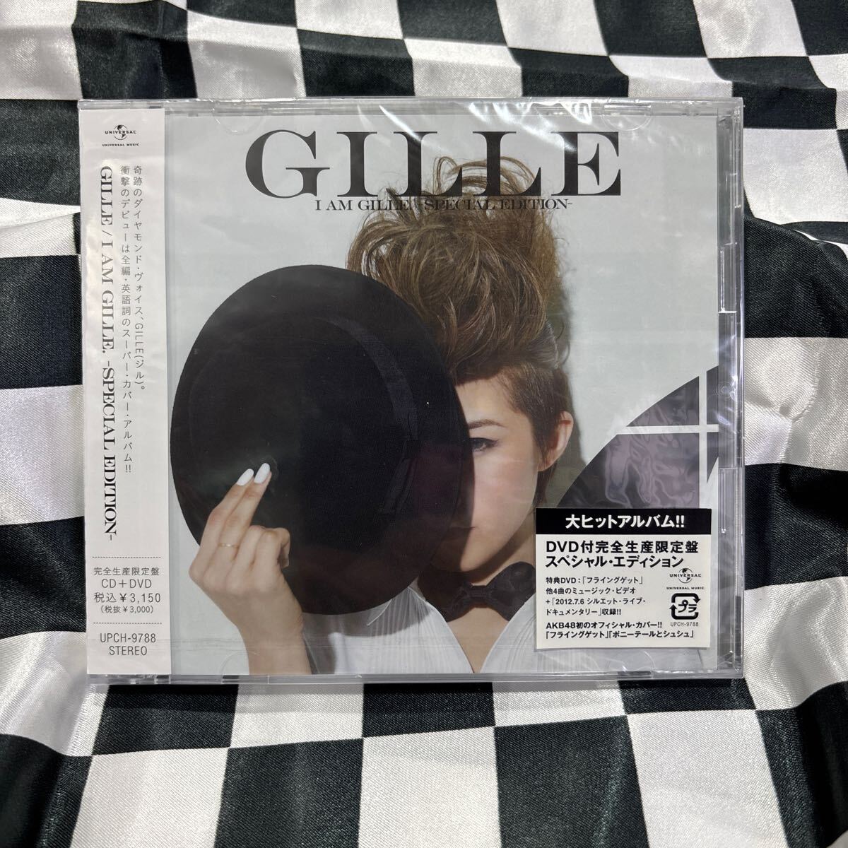 T211 送料無料 未開封 アルバム 初回限定盤 13曲収録 CD+DVD GILLE/I AM GILLE. 12.9.26拍卖