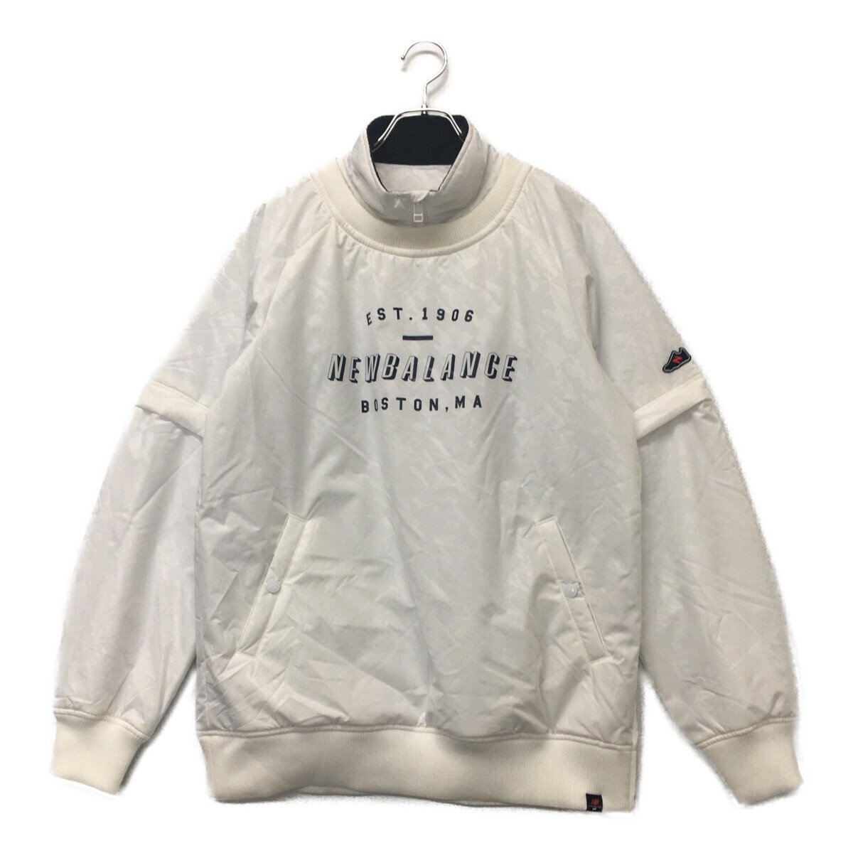 coco 中古【値下げ】 ニューバランスゴルフ New Balance golf メンズ スニードジャック 5(L) ホワイト 中綿 防寒 4WAY 102431拍卖