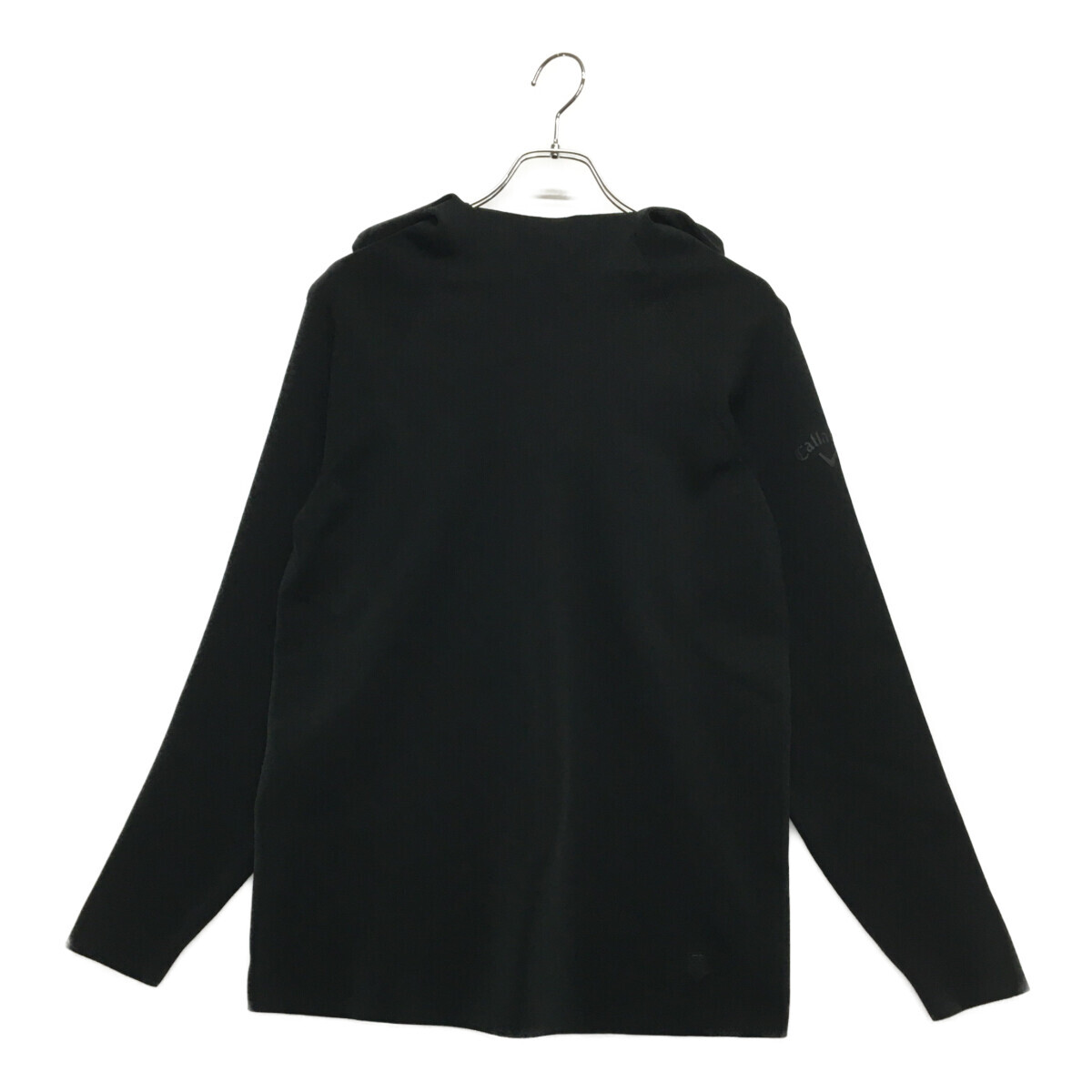 coco 中古【値下げ】 キャロウェイ Callaway メンズ ニット L 黒 ブラック 長袖 パーカー プルオーバー レターパックプラス発送可 111075拍卖