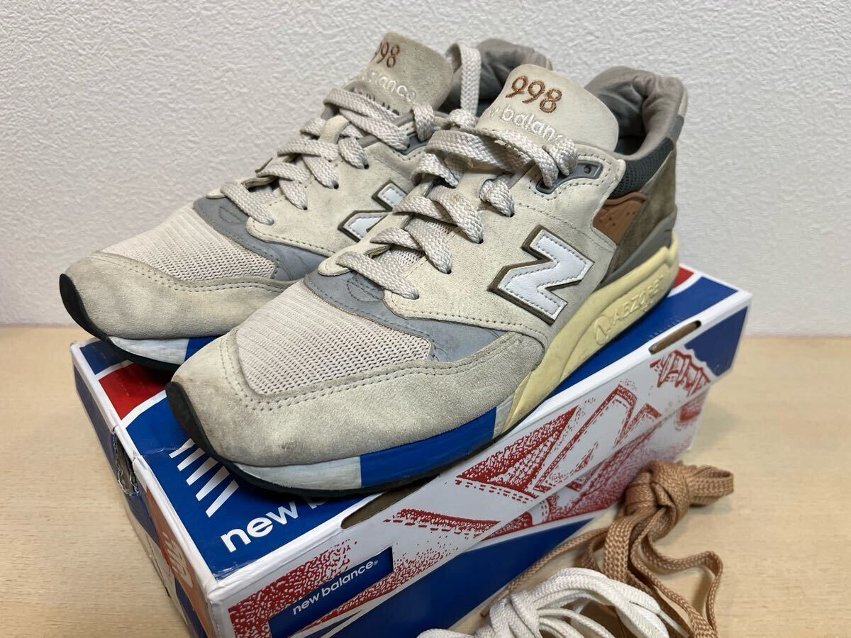 中古 New Balance m998tn2 C-Note 27.5cm 9.5 concepts m998cn拍卖