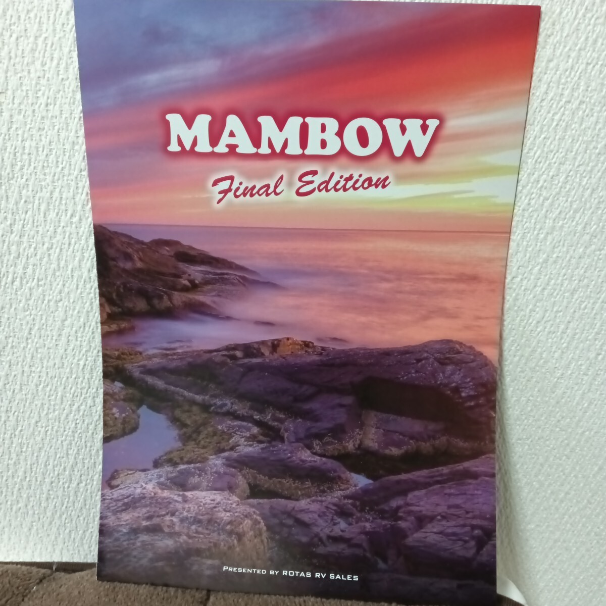 キャンピングカー ロータスRV MAMBOW マンボウ ファイナルエディション リーフレットカタログ 2020年1月 拍卖