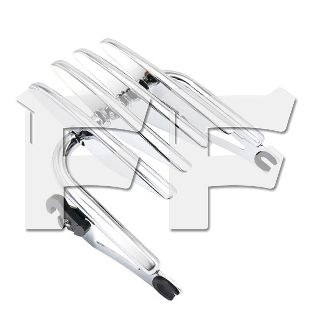 荷物ラック ラゲッジラック バッグキャリア ハーレー エレクトラ ストリートグライド ロードキング 09-24年式 クローム パーツ拍卖