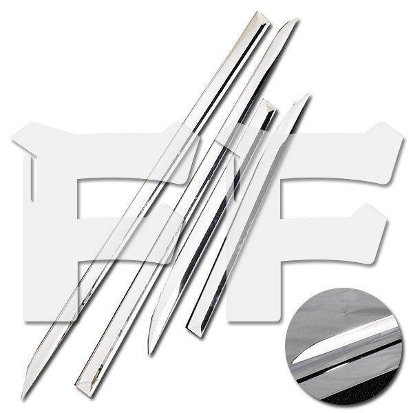 トヨタ PRIUS プリウス 30系 前期 後期 ドア トリム アンダーモール ガーニッシュ ステンレス メッキ カスタム 鏡面 新品拍卖