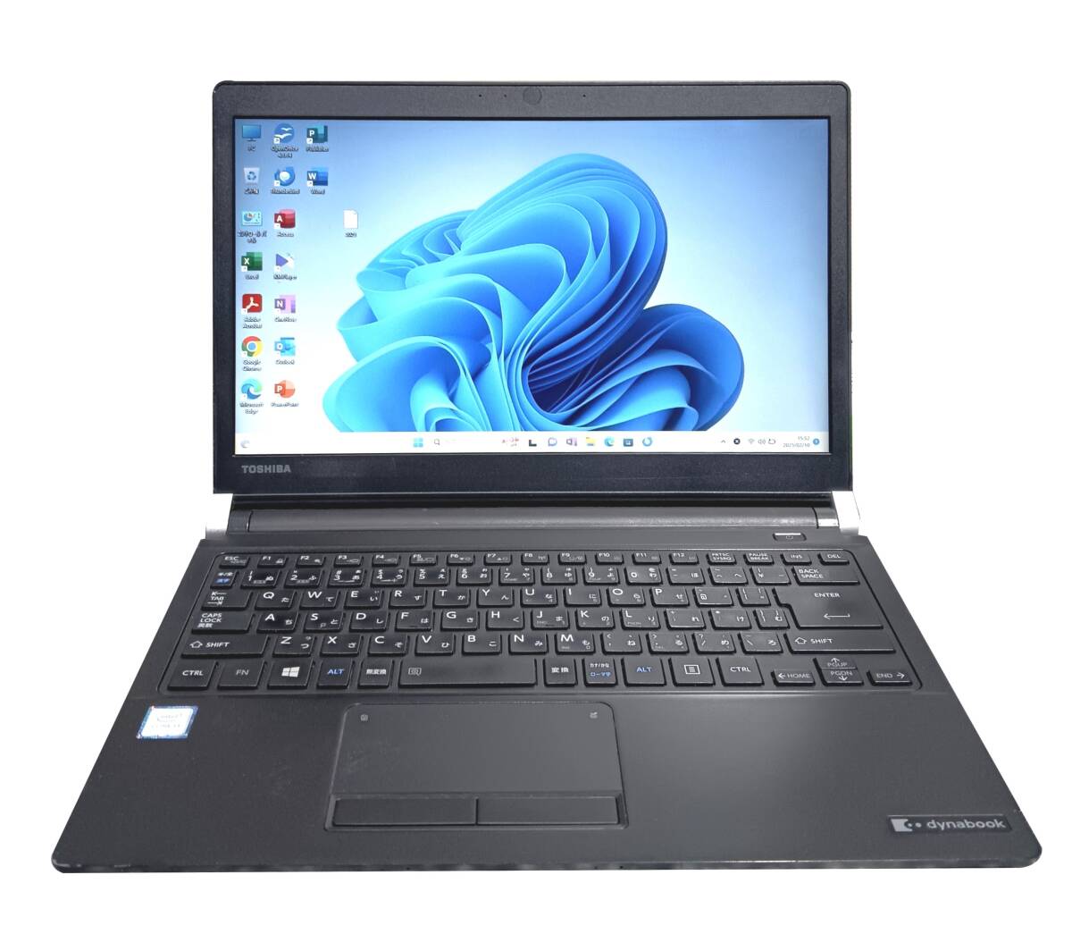 【驚速 TOSHIBA R73/T i3-6100U 2.3GHz x4+8GB+SSD250GB 13.3インチワイドノートPC】Win11+Office2021/USB3.0 A020806拍卖