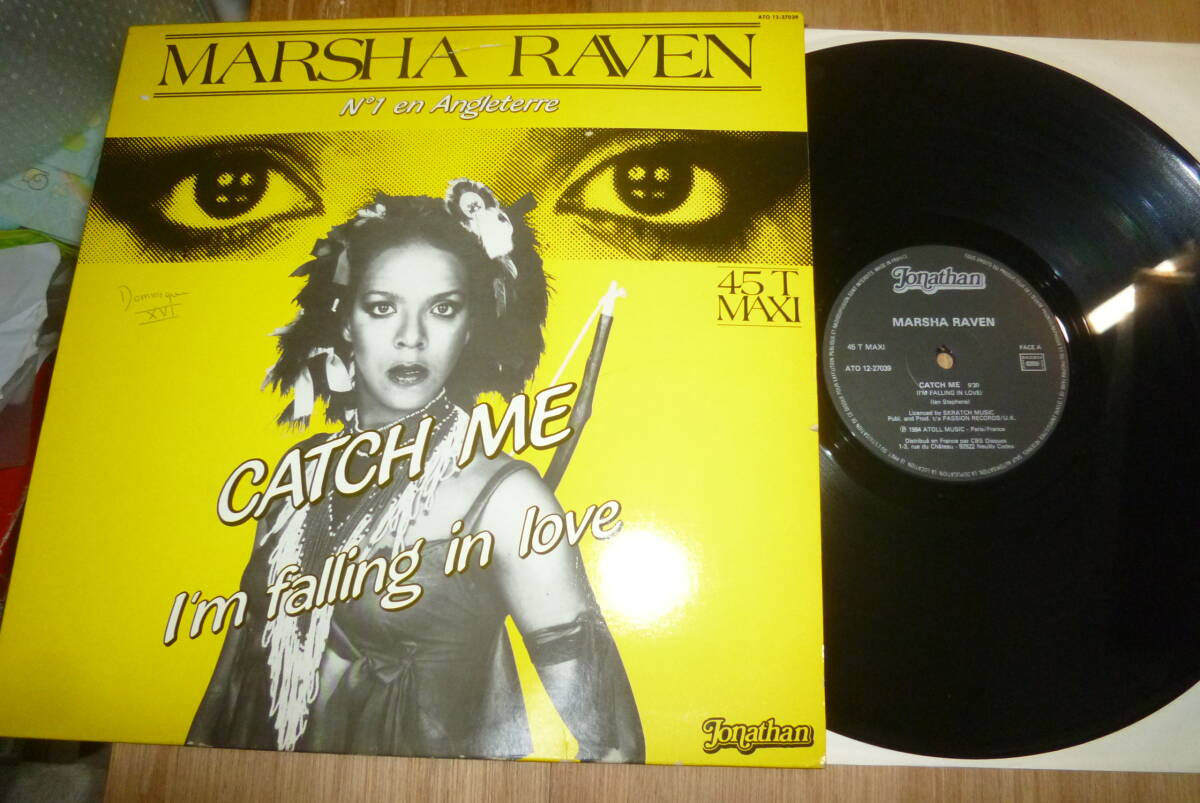 12” MARSHA RAVEN // CATCH ME ( I'M FALLING IN LOVE )拍卖