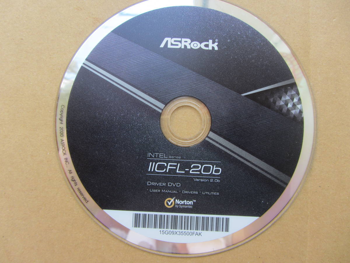 ★【開封済 未使用】マザーボード付属DVD-ROM ASRock IICFL-20b Version2.0★拍卖