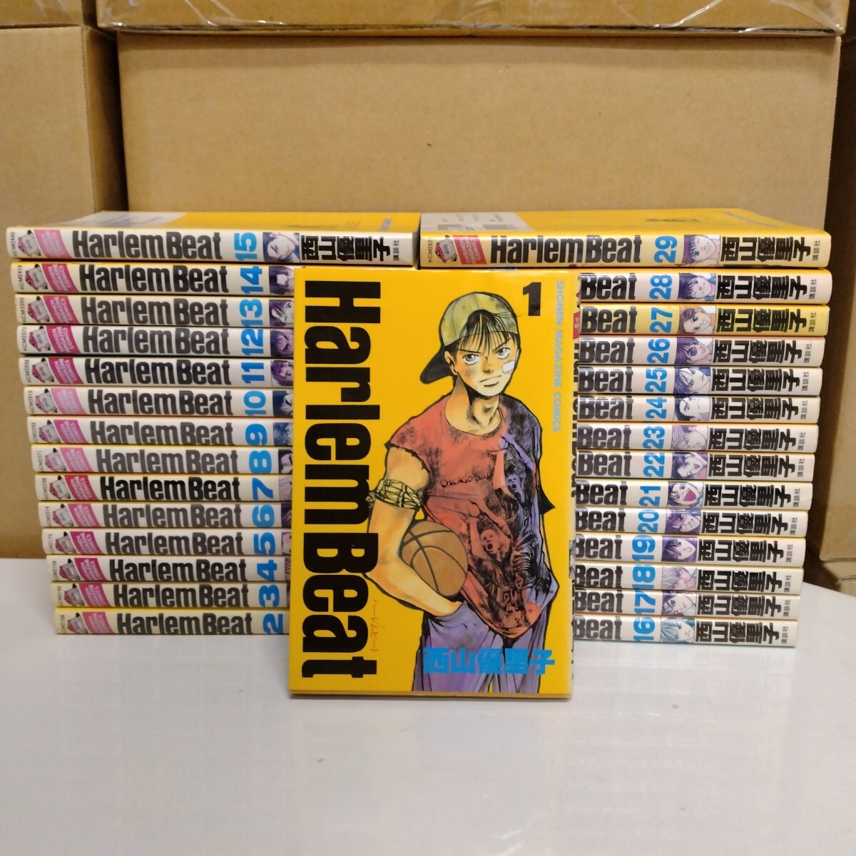 Harlem Beat 西山優里子 1~29巻 全巻セット マガジンコミックス拍卖