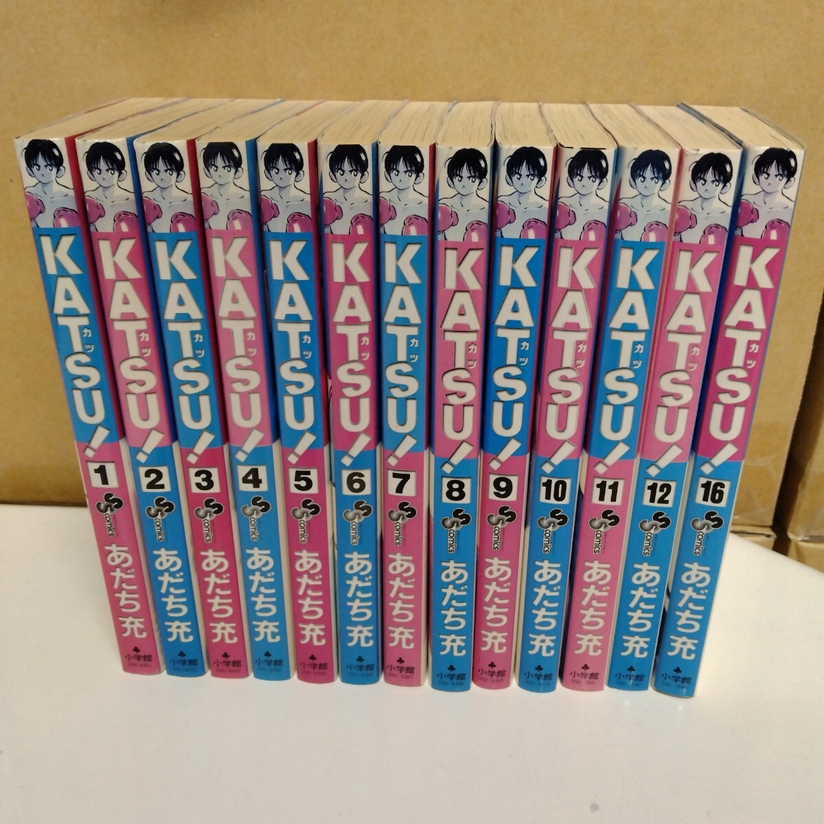 KATSU! あだち充 1~12、16巻 サンデーコミックス拍卖