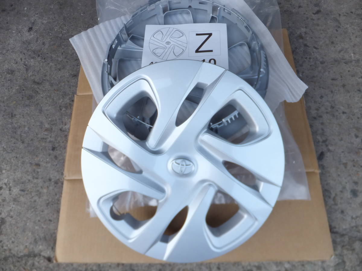 ☆ 新車添付 未使用品 MXPK アクア 純正 15in スチールホイール用 ホイールキャップ 42602-52710 4枚セット ヤリス ☆②拍卖
