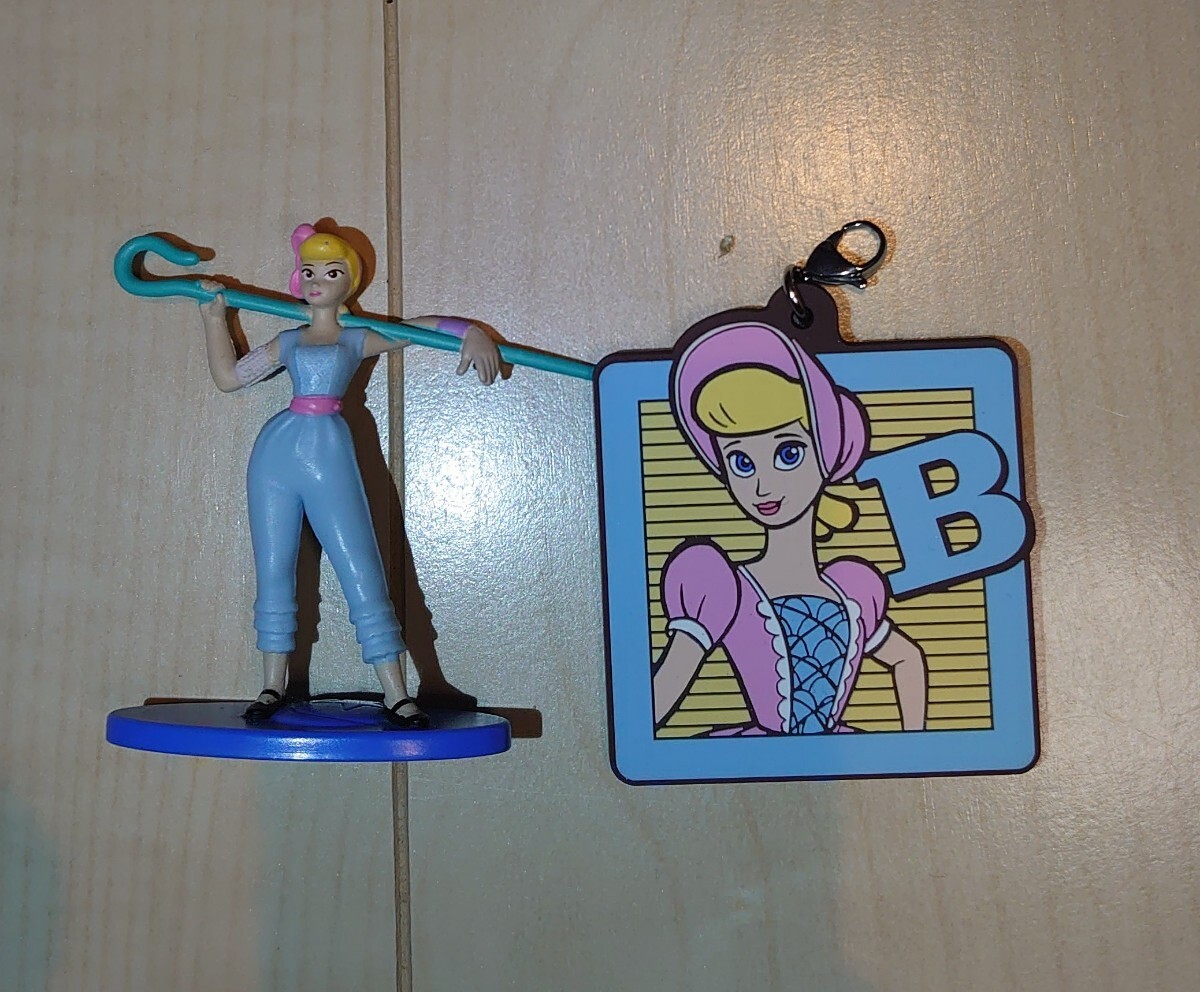 BO PEEP/ビーホープ マイクロフィギュアと一番くじ G賞 ラバーチャーム トイ・ストーリー ディズニー・ピクサー拍卖