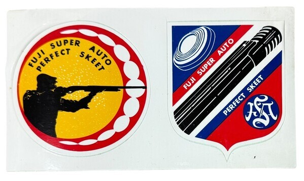 訳有 フジ スーパーオート ステッカー シート Fuji Super Auto STICKER 散弾銃 フジオート FSA 狩猟 競技 銃 射撃 クレー スキート シール拍卖