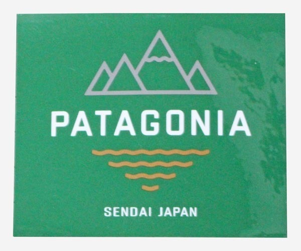 パタゴニア ステッカー 仙台 ジャパン スペシャル PATAGONIA SENDAI JAPAN シール 日本 国内 ノベルティ JP 店舗限定 コレクション 非売品拍卖