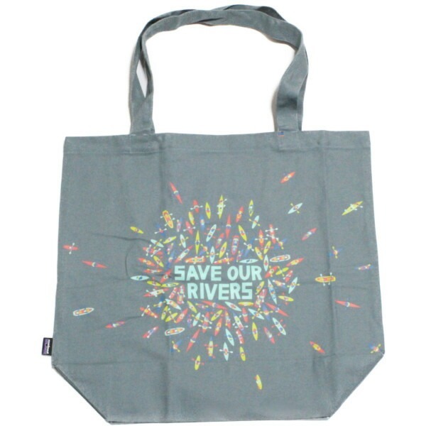 パタゴニア マーケット トート セーブアワリバーズ SORS PATAGONIA MARKET Save Our Rivers TOTE エコ バッグ カヌー BAG ネコポス 新品拍卖