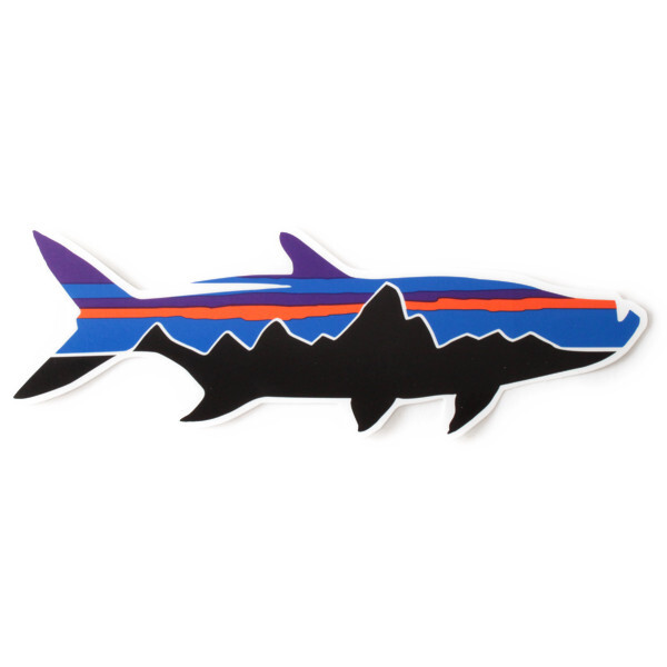パタゴニア ステッカー フィッツロイ ターポン PATAGONIA FITZROY TARPON STICKER 魚 釣 フィッシュ フライ カスタム シール デカール 新品拍卖