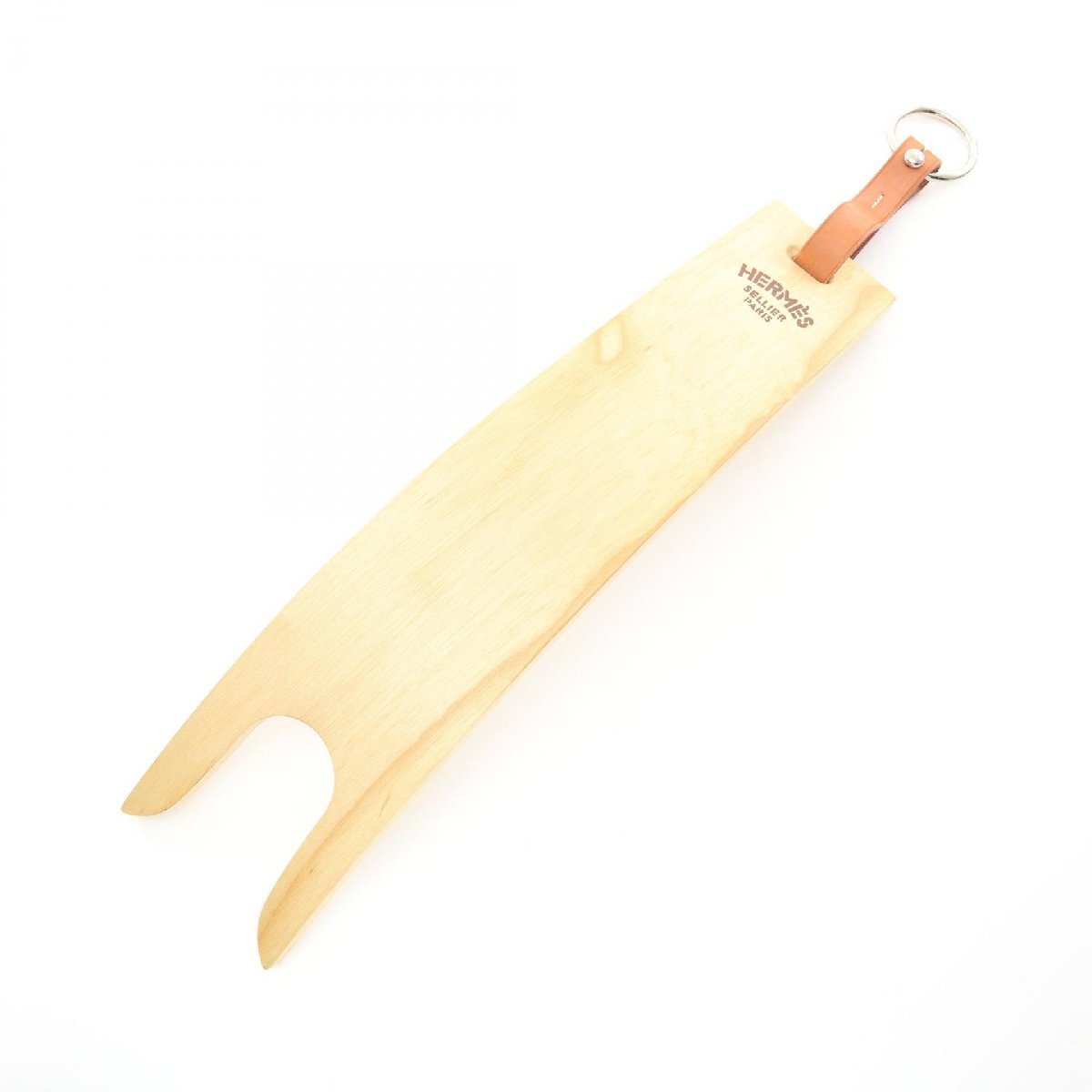 エルメス ブーツジャック ブランドオフ HERMES レザー その他小物 ウッド 中古 レディース拍卖