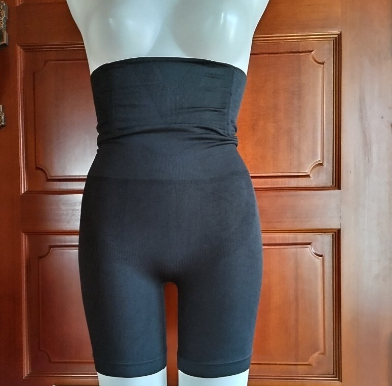 ハイウエストシェイプアップ 骨盤矯正 補正下着 ブラック Lサイズ 拍卖